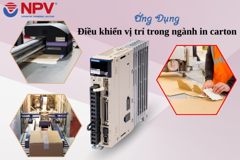 Ứng dụng điều khiển vị trí cho ngành in carton